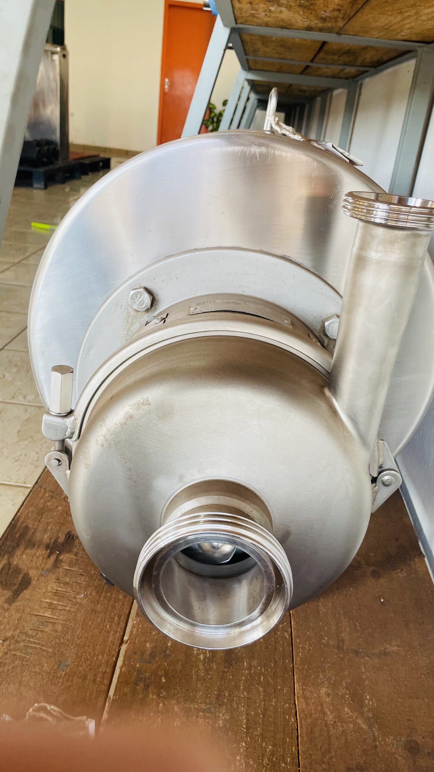 Motobomba Sanitaria Inox SPX Weg Trifásico no 25cv 2p 3500rpm 220/380 ...