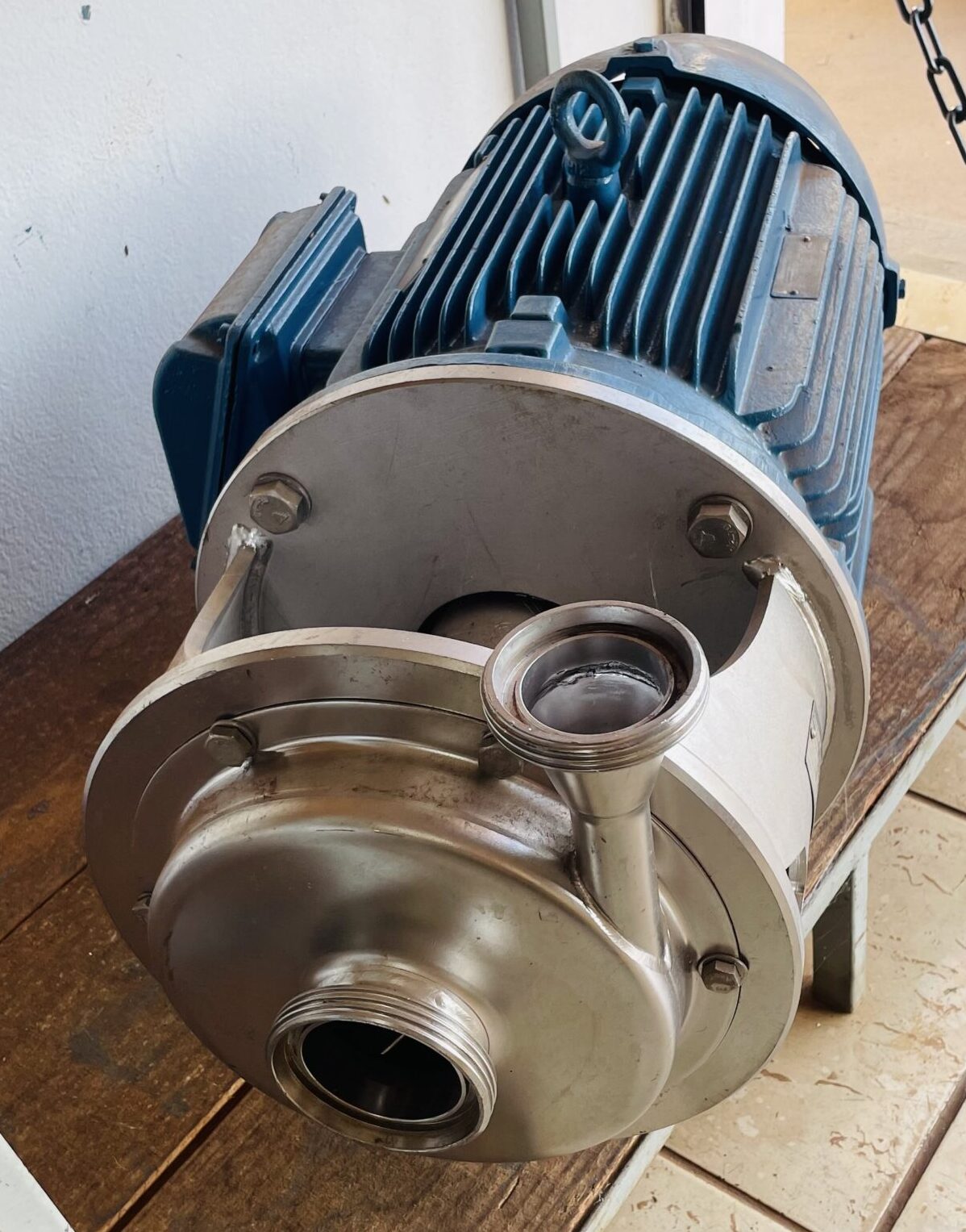 Motobomba Inox Pack Weg Trifásico 30cv 2p 3500rpm 220/380 160l ...